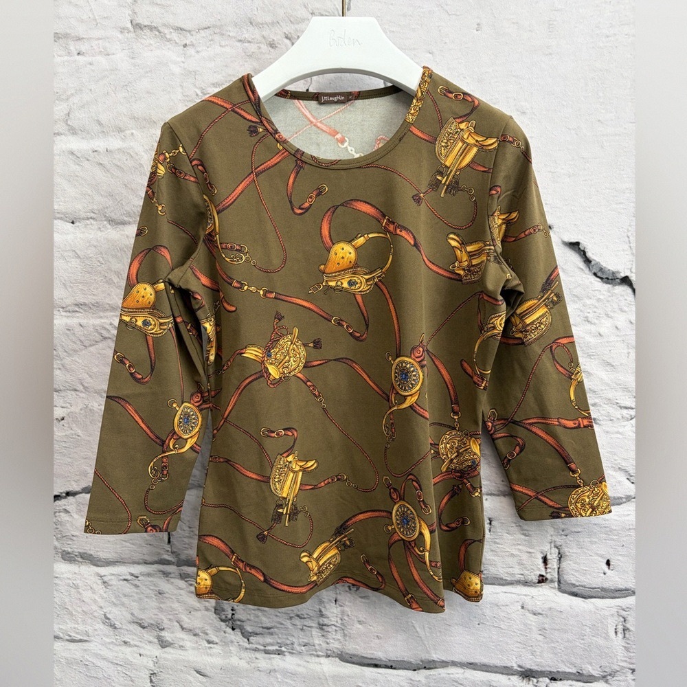 Polarn O. Pyret Green Cosmic Adventure Long Sleeve Tee